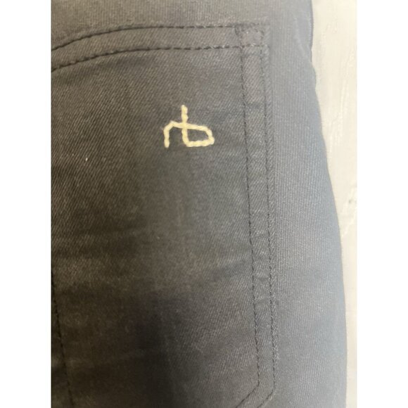 Rag & Bone The Trench Legging Jean Size 26 Shoreditch Black Minimalist Skinny - Picture 6 of 10